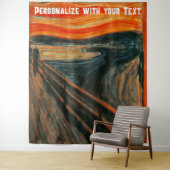 Beängstigendes Halloween Kunstmuseum Funny Selfie Wandteppich (Beispiel)