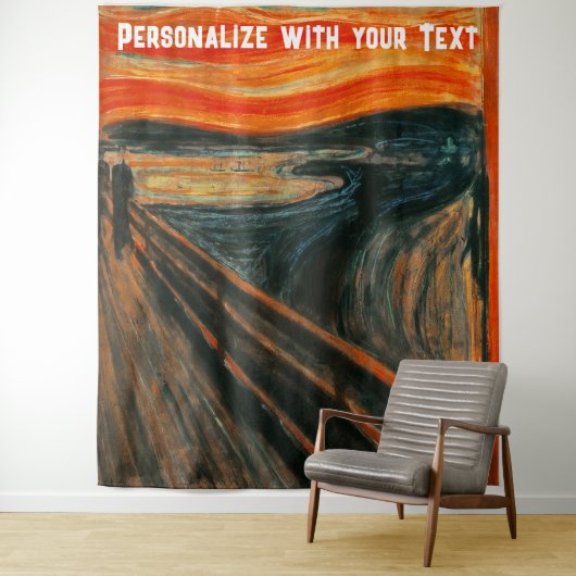 Beängstigendes Halloween Kunstmuseum Funny Selfie Wandteppich (Beispiel)