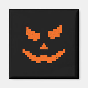 Beängstigendes Halloween Kürbislaterne Pumpkin Evi Magnet