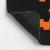 Beängstigendes Halloween Kürbislaterne Pumpkin Evi Mousepad (Ecke)