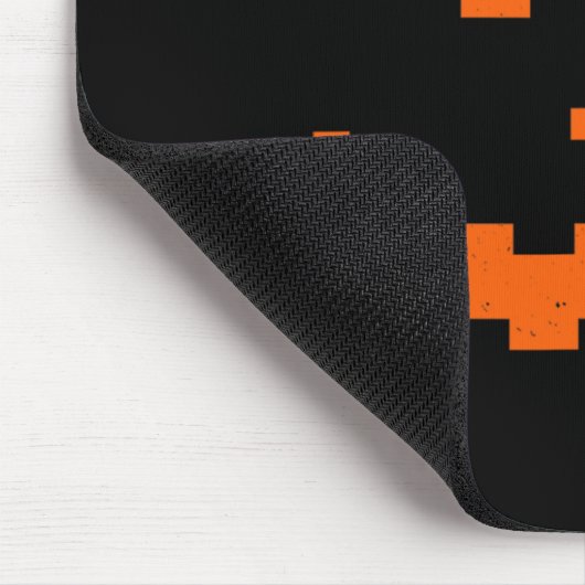 Beängstigendes Halloween Kürbislaterne Pumpkin Evi Mousepad (Ecke)