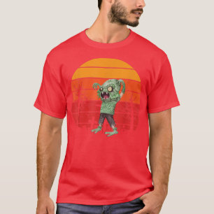 Beängstigendes Halloween Monster Beängstigend Frie T-Shirt