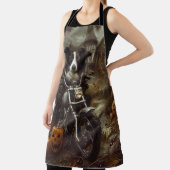 Beängstigendes Halloween-Motorradfahren an der Gre Schürze (InSitu)