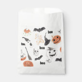 Beängstigendes Halloween-Muster Geschenktütchen (Vorderseite)