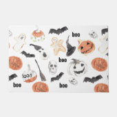Beängstigendes Halloween-Muster |Happy Halloween Fußmatte (Vorderseite)