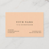 Beängstigendes Halloween-Muster |Happy Halloween Visitenkarte (Rückseite)