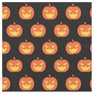 Beängstigendes Halloween-Muster Stoff