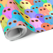 Beängstigendes Halloween Night Audition Geschenkpapier (Rolleneckpunkt)