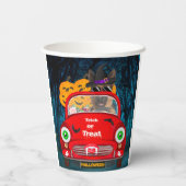 Beängstigendes Halloween Pappbecher (Rückseite)