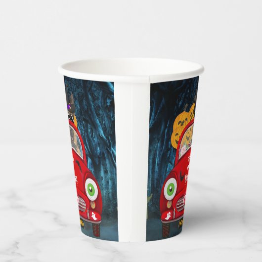 Beängstigendes Halloween Pappbecher (Rechts)