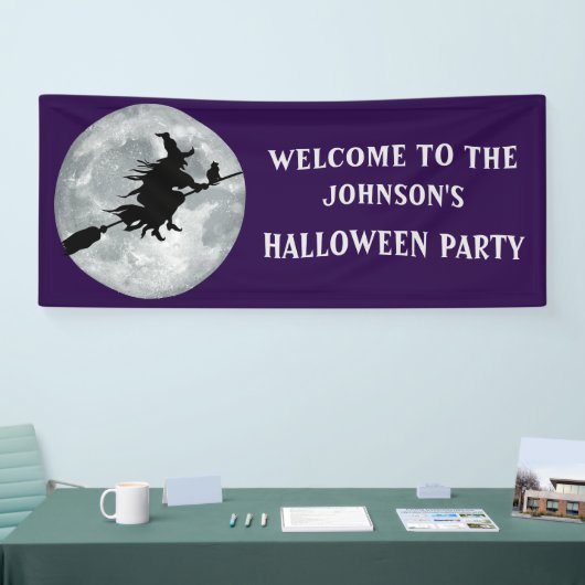 Beängstigendes Halloween-Party Banner (Messe)