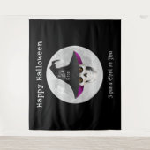 Beängstigendes Halloween-Party Wandteppich (Vorderseite)