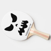Beängstigendes Halloween-Pingpaddel für Tischtenni Tischtennis Schläger (Seitenansicht)
