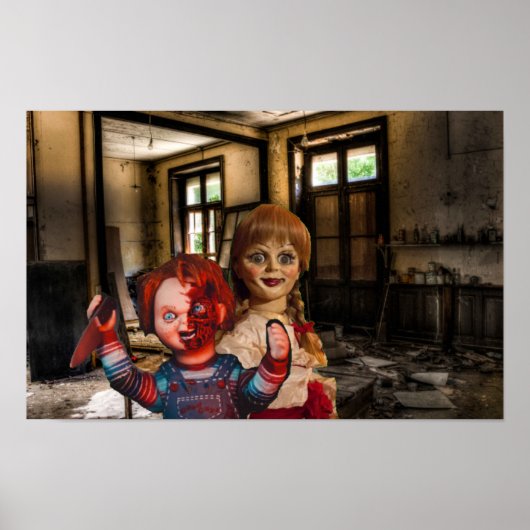 Beängstigendes Halloween. Poster (Vorne)