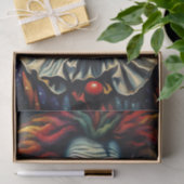 Beängstigendes Halloween-Rainbow-Clownpapier Seidenpapier (Geschenk)