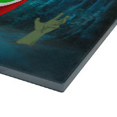 Beängstigendes Halloween Schneidebrett (Ecke)