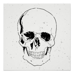 Beängstigendes Halloween-Schwarm Poster