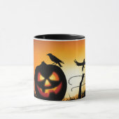 Beängstigendes Halloween-Themenfeld Tasse (Zentrum)