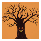 Beängstigendes Halloween-Tree Poster (Vorderseite)