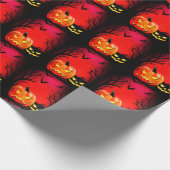 Beängstigendes Halloween-Wrapping-Papier Geschenkpapier (Ecke)