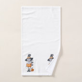 Beängstigendes Halloween-Zeichen Badhandtuch Set (Handtuch)