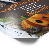 Beängstigendes HexenHalloween-Bash-Kostüm-Party Fotodruck (Ecke)