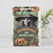 Beängstigendes HexenHalloween-Party