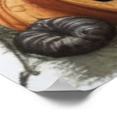 Beängstigendes HexenHalloween-Party Poster (Ecke)