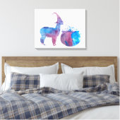 Beängstigendes Hexenlama Leinwanddruck (Insitu (Schlafzimmer))