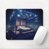 Beängstigendes Hochbett Mousepad (Mit Mouse)