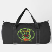beängstigendes Kaninchen Duffle Bag (Rückseite)