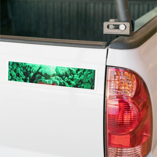 Beängstigendes Maskengefecht Autoaufkleber (Auf Lkw)