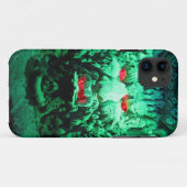 Beängstigendes Maskengefecht Case-Mate iPhone Hülle (Rückseite (Horizontal))