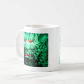 Beängstigendes Maskengefecht Kaffeetasse (Vorderseite Links)