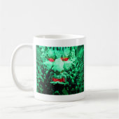 Beängstigendes Maskengefecht Kaffeetasse (Links)