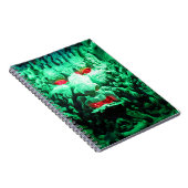 Beängstigendes Maskengefecht Notizblock (Rechte Seite)