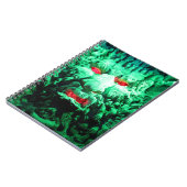 Beängstigendes Maskengefecht Notizblock (Linke Seite)