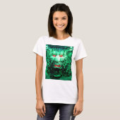 Beängstigendes Maskengefecht T-Shirt (Vorne ganz)