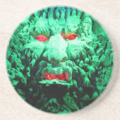 Beängstigendes Maskengefecht Untersetzer (Vorne)