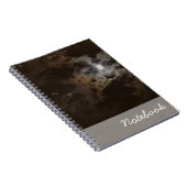 Beängstigendes MondNotebook Notizblock (Rechte Seite)