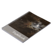 Beängstigendes MondNotebook Notizblock (Linke Seite)