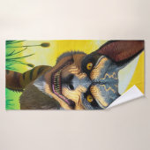 Beängstigendes Monster Badehandtuch (Badehandtuch)