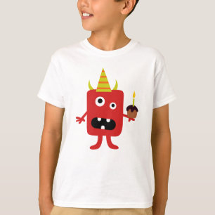 Beängstigendes Monster des Spaßes, das den T - T-Shirt