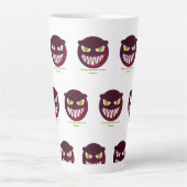Beängstigendes Monster schlafen nie Milchtasse (Vorderseite)