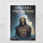 Beängstigendes Mummy-Halloween-Party Einladung (Vorderseite)