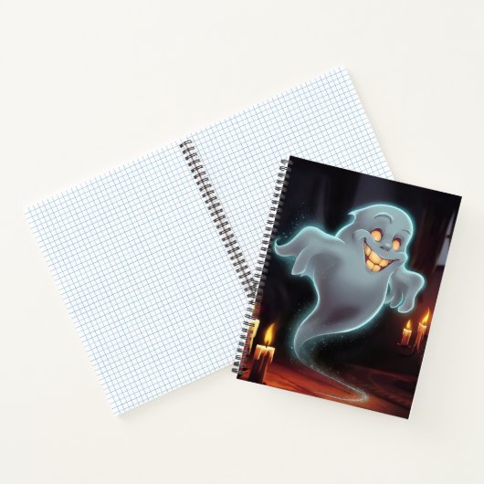 Beängstigendes Notebook. Notizblock (Innenseite)