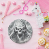 Beängstigendes Poltergeist-Ghost-Halloween-Party Pappteller (Party)