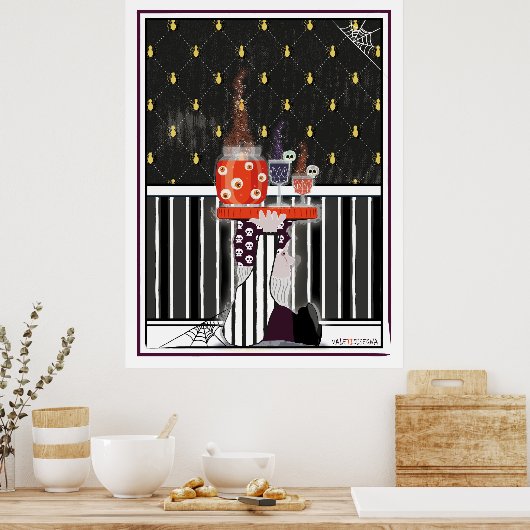 Beängstigendes Poster (Küche)