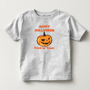 Beängstigendes Pumpkin Happy Halloween Kleinkind T-shirt