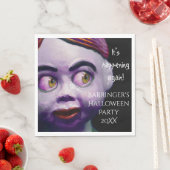 Beängstigendes Puppet-Puppen-Puppenschmuck Serviette (Beispiel)